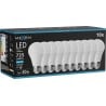Mexen Nova 10x LED-Glühlampe E27, A60, 7W, Kalt - 6500K, 735 lm - L100-E27-0765-01x10