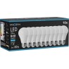Mexen Nova 10x LED-Glühbirne E27, A60, 8W, Kalt - 6500K, 840 lm - L100-E27-0865-01x10