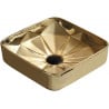 Mexen Elmira Aufsatzwaschbecken 41 x 41 cm, gold - 22094150