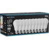 Mexen Nova 10x LED-Glühbirne E27, A60, 10W, Neutral - 4000K, 1055 lm - L100-E27-1040-01x10