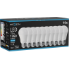 Mexen Nova 10x LED-Glühbirne E27, A60, 12W, Kalt - 6500K, 1260 lm - L100-E27-1265-01x10