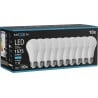 Mexen Nova 10x LED-Lampe E27, A60, 15W, Kalt - 6500K, 1575 lm - L100-E27-1565-01x10