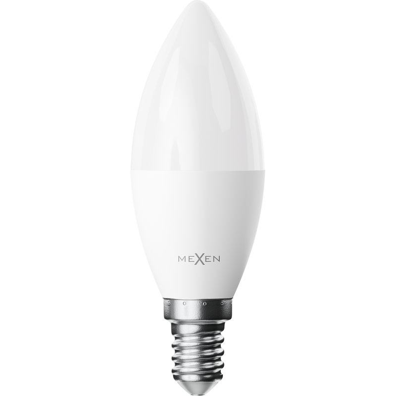 Mexen Nova 10x LED-Glühbirne E14, C37, 9W, Warm - 3000K, 945 lm - L102-E14-0930-01x10