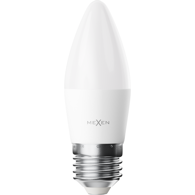 Mexen Nova 10x LED-Glühbirne E27, C37, 5W, Neutral - 4000K, 525 lm - L102-E27-0540-01x10