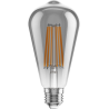 Mexen Vintis 10x LED-Filamentlampe E27, ST64, 10W, Warm - 2700K, 780 lm, Rauch - L152-E27-1027-70x10