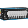 Mexen Nova 10x LED-Glühbirne E14, G45, 1W, Neutral - 4000K, 105 lm - L101-E14-0140-01x10