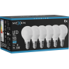 Mexen Nova 6x LED-Glühbirne E14, G45, 1W, Kalt - 6500K, 105 lm - L101-E14-0165-01x06