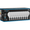 Mexen Nova 10x LED-Glühbirne E14, G45, 4W, Kalt - 6500K, 420 lm - L101-E14-0465-01x10