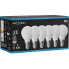 Mexen Nova 6x LED-Glühbirne E14, G45, 5W, Neutral - 4000K, 525 lm - L101-E14-0540-01x06