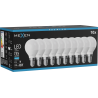 Mexen Nova 10x LED-Lampe E14, G45, 7W, Kalt - 6500K, 735 lm - L101-E14-0765-01x10