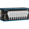 Mexen Nova 10x LED-Glühbirne E14, G45, 9W, Warm - 3000K, 945 lm - L101-E14-0930-01x10
