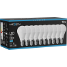 Mexen Nova 10x LED-Glühbirne E14, G45, 10W, Kalt - 6500K, 1055 lm - L101-E14-1065-01x10
