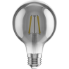 Mexen Vintis 3x LED-Filamentlampe E27, G80, 2W, Warm - 2200K, 150 lm, Rauch - L155-E27-0222-70x03