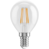 Mexen Vintis 10x LED-Filamentlampe E14, G45, 4W, Warm - 2700K, 470 lm, klar - L156-E14-0427-00x10