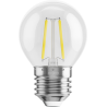 Mexen Vintis 6x LED-Filament-Glühbirne E27, G45, 2W, Neutral - 4000K, 240 lm, klar - L156-E14-0227-00x06 - L156-E27-0240-00x06