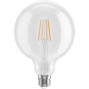 Mexen Vintis 6x LED-Filamentlampe E27, G125, 6W, Warm - 2700K, 720 lm, klar - L158-E27-0627-00x06