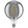 Mexen Vintis 10x LED-Filament-Glühbirne E27, G125, 8W, Warm - 2700K, 680 lm, Rauch - L158-E27-0827-70x10