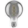 Mexen Vintis 3x Filament-LED-Glühbirne Spirale E27, G80, 8W, Warm - 2700K, 510 lm, Smoke - L165-E27-0827-70x03
