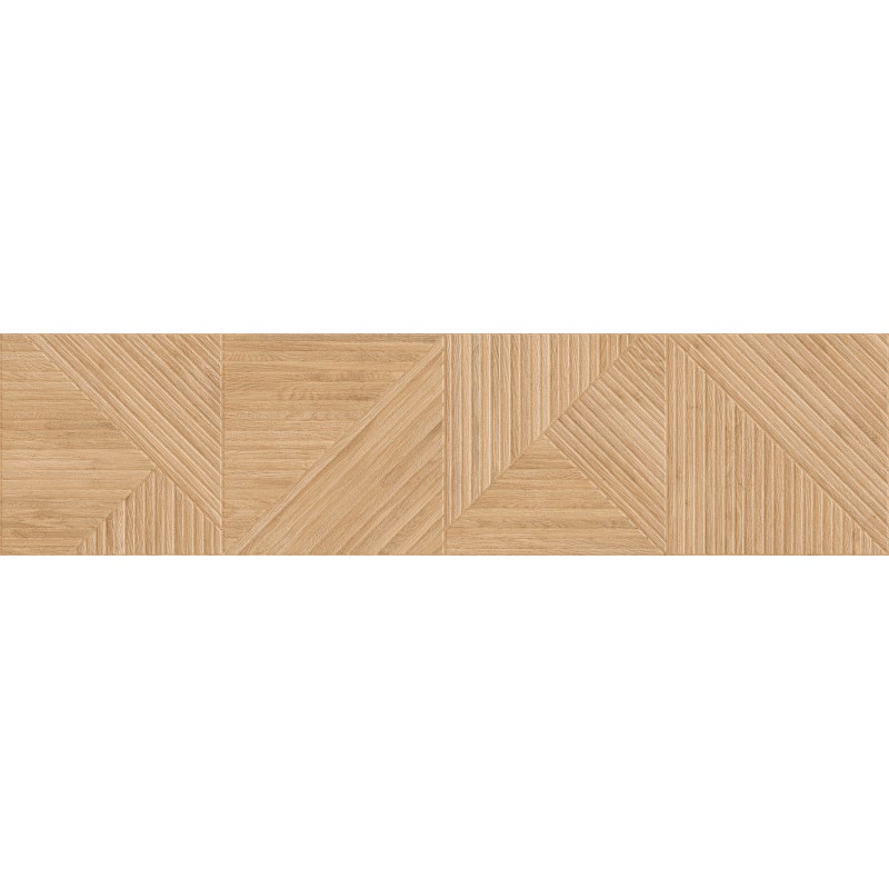 Mexen Ideal  Beige glasiertes Feinsteinzeug rekt. G1, holzähnliche Wandfliese 120 x 30 cm, matt - TL701-120-030-50