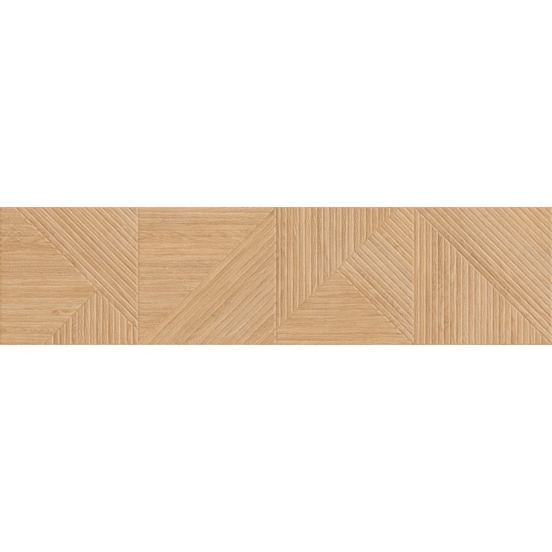 Mexen Ideal  Beige glasiertes Feinsteinzeug rekt. G1, holzähnliche Wandfliese 120 x 30 cm, matt - TL701-120-030-50