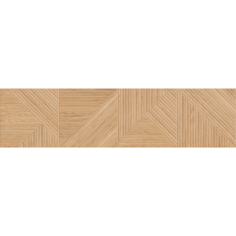 Mexen Ideal  Beige glasiertes Feinsteinzeug rekt. G1, holzähnliche Wandfliese 120 x 30 cm, matt - TL701-120-030-50