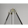 Mexen Exo-3S 3-seitige Duschkabine klappbar 85 x 80 cm, transparent, gold - 816-085-080-50-00-3S