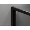 Mexen Exo-3S 3-seitige Duschkabine klappbar 110 x 90 cm, transparent, schwarz - 816-110-090-70-00-3S