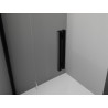 Mexen Exo-3S faltbare 3-seitige Duschkabine 85 x 100 cm, transparent, schwarz - 816-085-100-70-00-3S