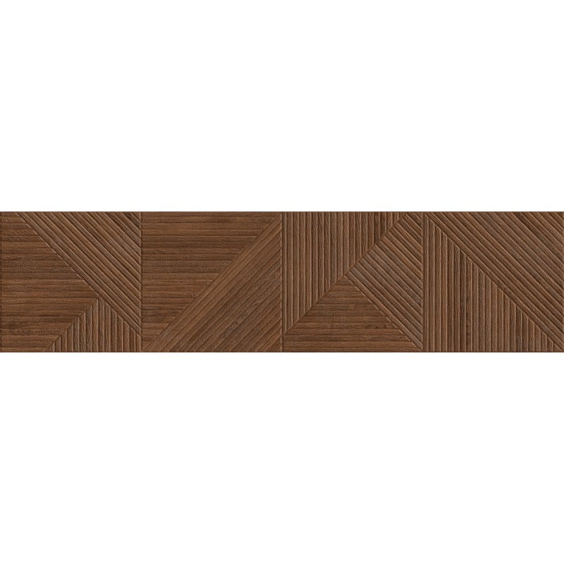 Mexen Ideal  Cherry glasiertes Feinsteinzeug rektifiziert G1, holzähnliche Wandfliese 120 x 30 cm, matt - TL701-120-030-51