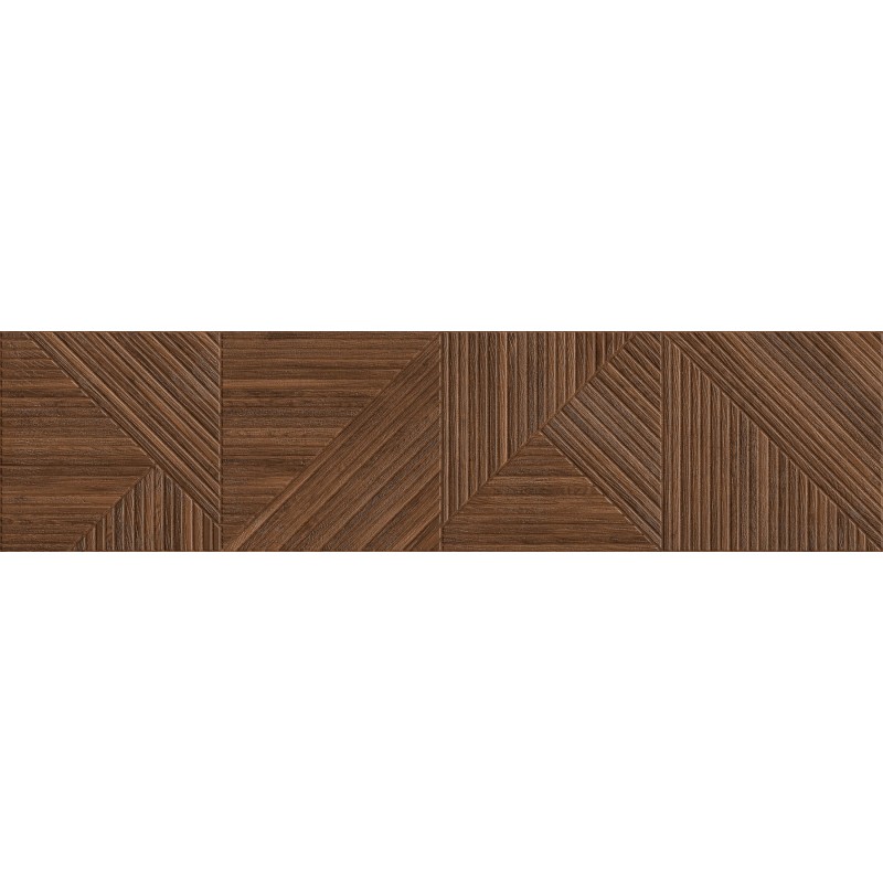 Mexen Ideal  Cherry glasiertes Feinsteinzeug rektifiziert G1, holzähnliche Wandfliese 120 x 30 cm, matt - TL701-120-030-51
