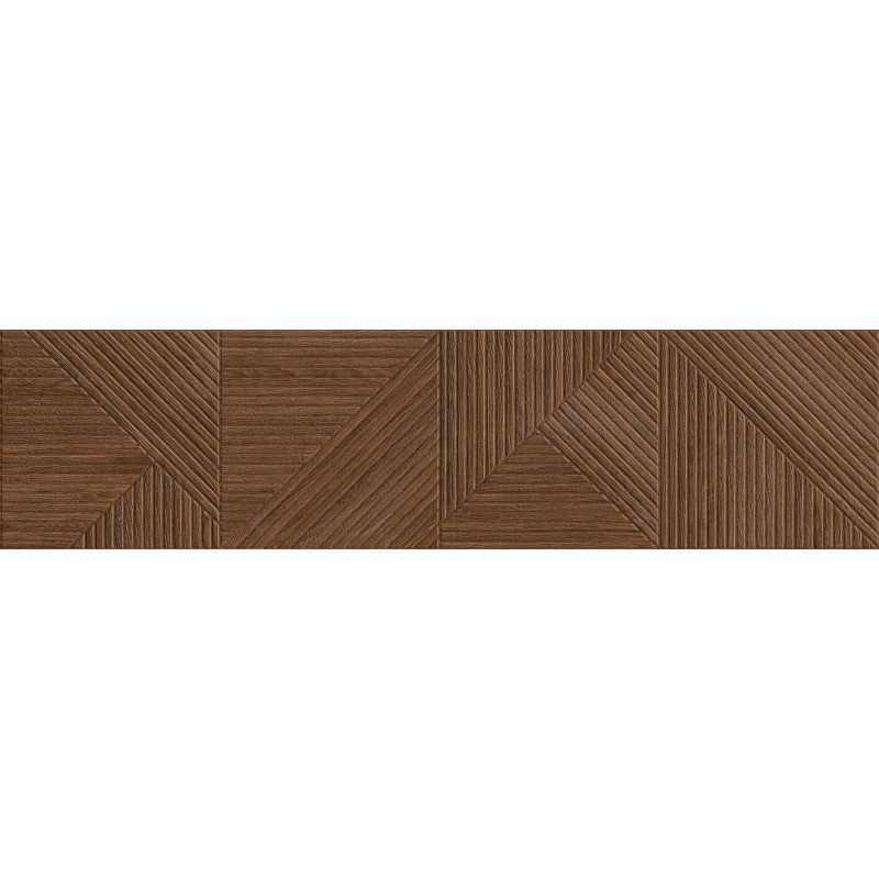 Mexen Ideal  Cherry glasiertes Feinsteinzeug rektifiziert G1, holzähnliche Wandfliese 120 x 30 cm, matt - TL701-120-030-51