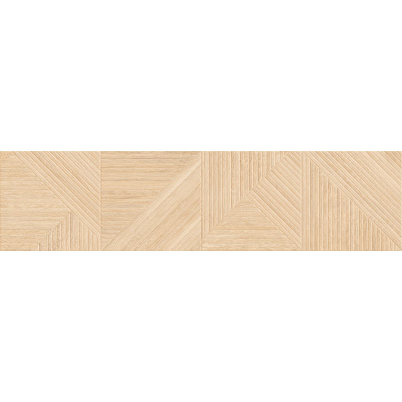 Mexen Ideal  Honey glasiertes Feinsteinzeug rekt. G1, holzähnliche Wandfliese 120 x 30 cm, matt - TL701-120-030-52