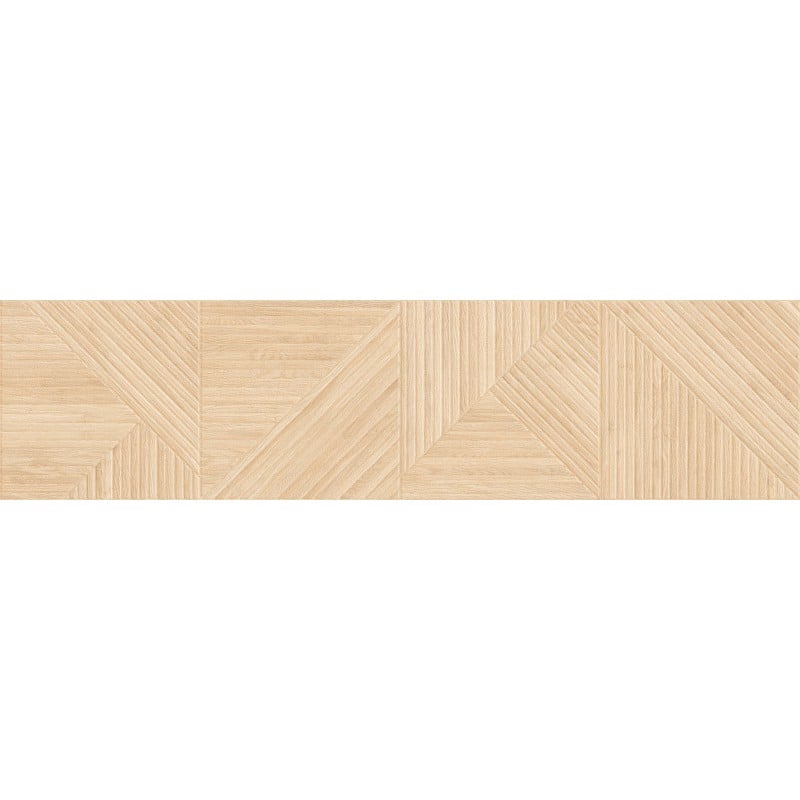 Mexen Ideal  Honey Feinsteinzeug glasiert rektifiziert G1, holzähnliche Wandfliese 120 x 30 cm, matt - TL701-120-030-52