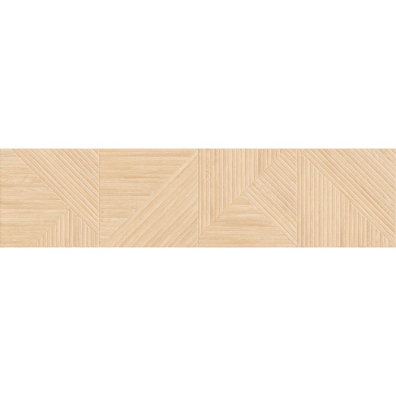 Mexen Ideal  Honey Feinsteinzeug glasiert rektifiziert G1, holzähnliche Wandfliese 120 x 30 cm, matt - TL701-120-030-52