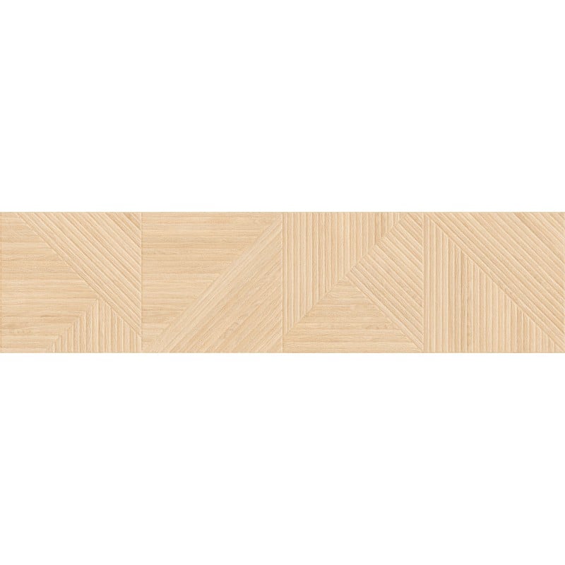 Mexen Ideal  Honey Feinsteinzeug glasiert rektifiziert G1, holzähnliche Wandfliese 120 x 30 cm, matt - TL701-120-030-52