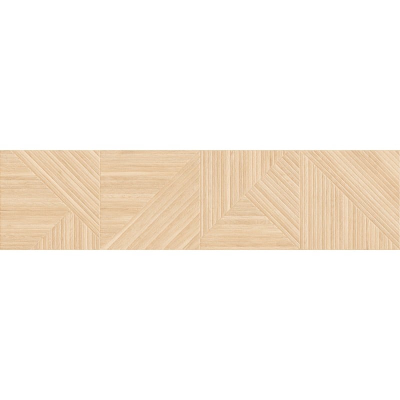Mexen Ideal  Honey Feinsteinzeug glasiert rektifiziert G1, holzähnliche Wandfliese 120 x 30 cm, matt - TL701-120-030-52