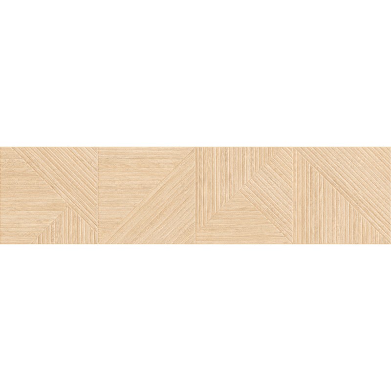 Mexen Ideal  Honey Feinsteinzeug glasiert rektifiziert G1, holzähnliche Wandfliese 120 x 30 cm, matt - TL701-120-030-52