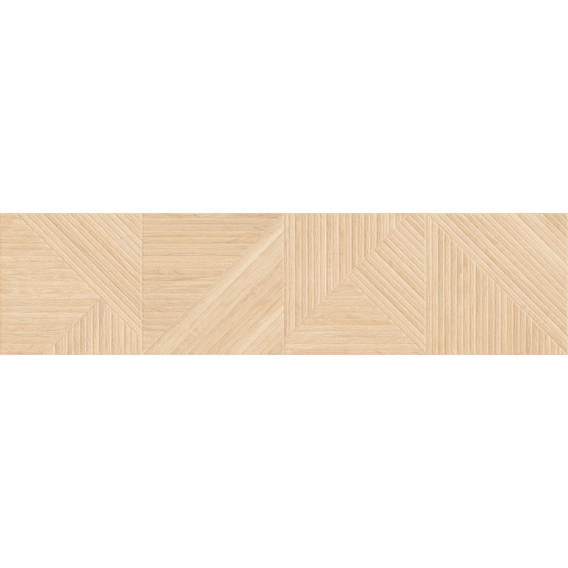 Mexen Ideal  Honey Feinsteinzeug glasiert rektifiziert G1, holzähnliche Wandfliese 120 x 30 cm, matt - TL701-120-030-52