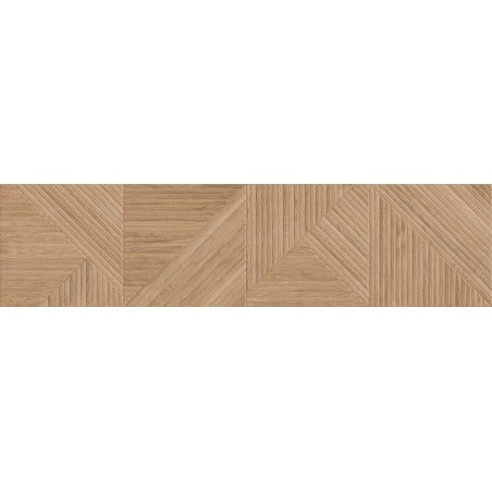 Mexen Ideal  Naturbelassener glasierter Rektifikat G1, holzähnliche Wandfliese 120 x 30 cm, matt - TL701-120-030-53