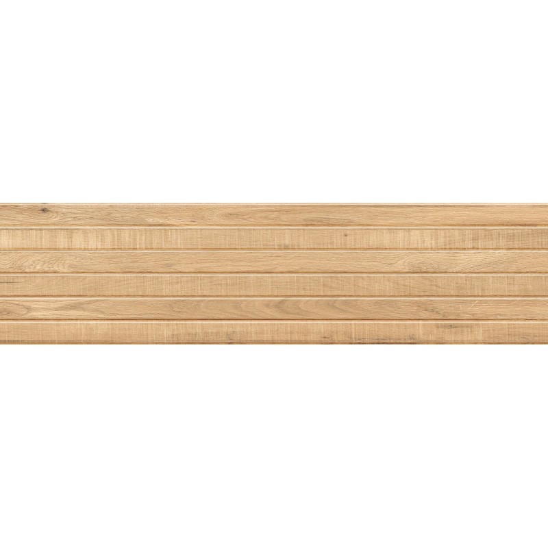 Mexen Western Wood Beige glasiertes Feinsteinzeug rekt. G1, holzähnliche Wandfliese 120 x 30 cm, matt - TL702-120-030-55