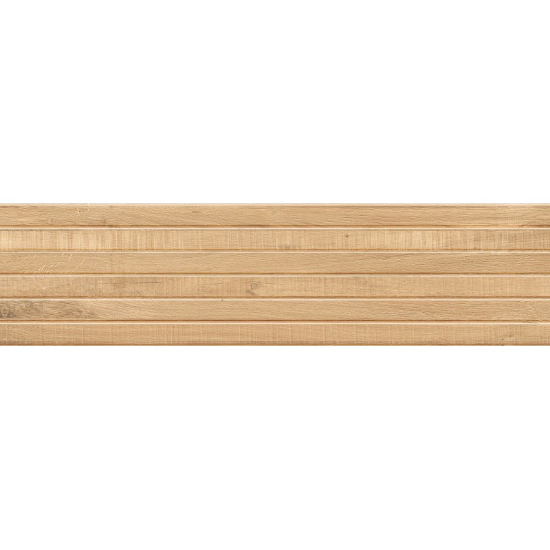 Mexen Western Wood Beige glasiertes Feinsteinzeug rekt. G1, holzähnliche Wandfliese 120 x 30 cm, matt - TL702-120-030-55