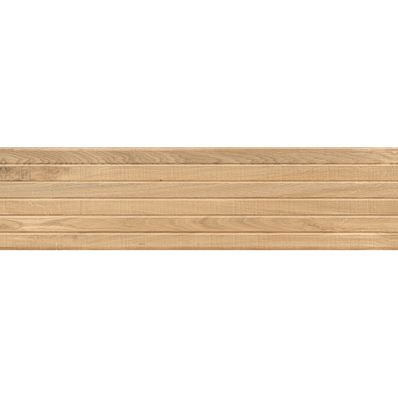 Mexen Western Wood Beige glasiertes Feinsteinzeug rekt. G1, holzähnliche Wandfliese 120 x 30 cm, matt - TL702-120-030-55