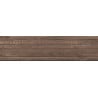 Mexen Western Wood Choco glasiertes Feinsteinzeug rek. G1, wandähnliche Fliese 120 x 30 cm, matt - TL702-120-030-56
