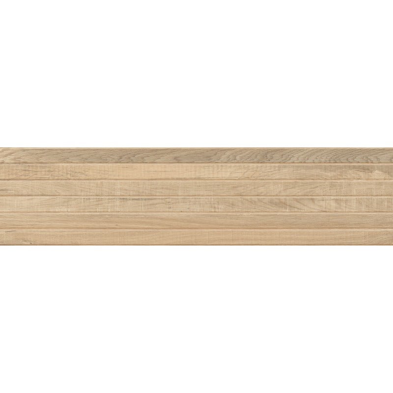Mexen Western Wood Miele glasiertes Feinsteinzeug rekt. G1, wandähnliche Fliese 120 x 30 cm, matt - TL702-120-030-57