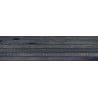 Mexen Western Wood Nero glasiertes Feinsteinzeug rektifiziert G1, holzähnliche Wandfliese 120 x 30 cm, matt - TL702-120-030-58