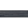 Mexen Western Wood Nero glasiertes Feinsteinzeug rektifiziert G1, holzähnliche Wandfliese 120 x 30 cm, matt - TL702-120-030-58