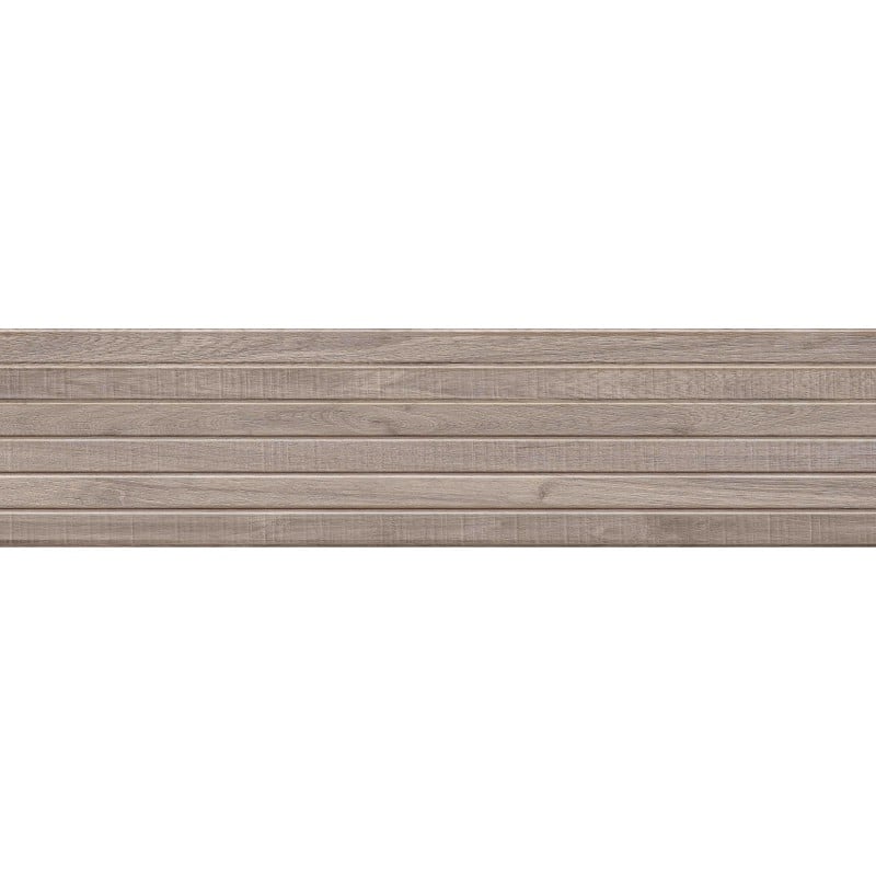 Mexen Mulberry Wood Tortora glasierte rektifizierte Fliese G1, holzähnliche Wandfliese 120 x 30 cm, matt - TL703-120-030-52