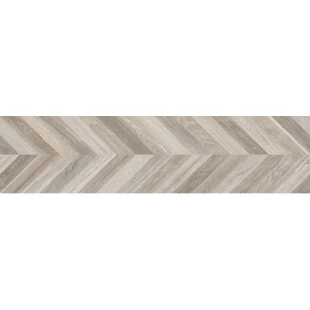 Mexen Native Glasierte Feinsteinzeugplatte rektifiziert G1, holzähnliche Boden- und Wandfliese 120 x 30 cm, geschnitzt