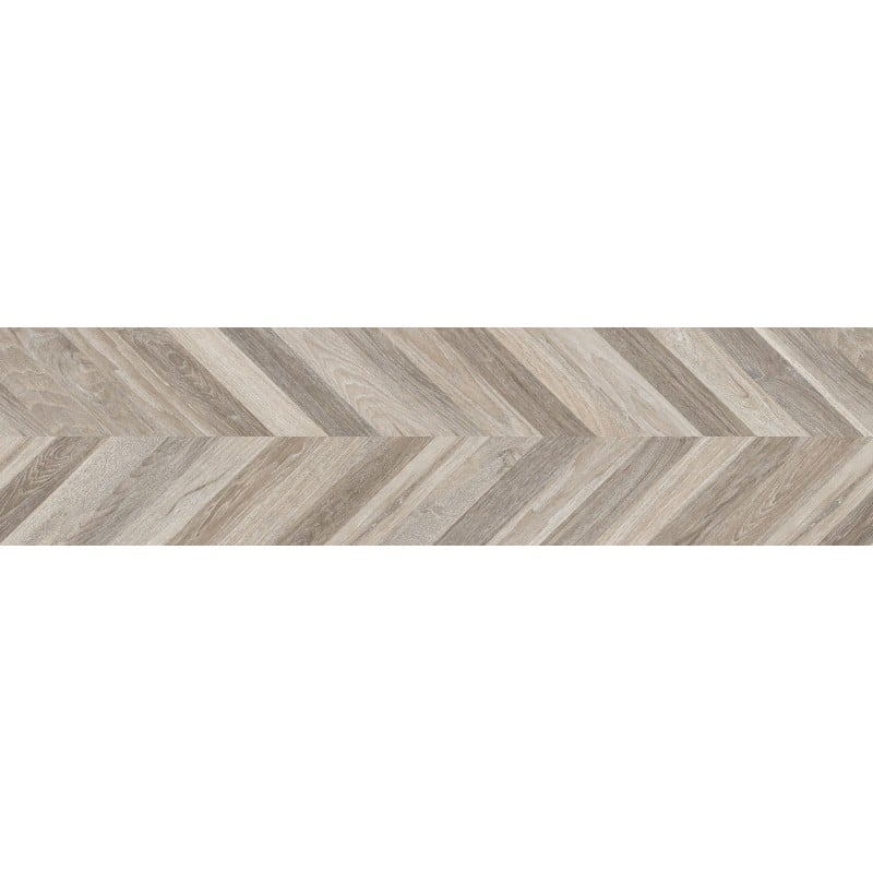 Mexen Native Glasierte Feinsteinzeugplatte rektifiziert G1, holzähnliche Boden- und Wandfliese 120 x 30 cm, geschnitzt