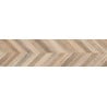 Mexen Native Miele glasiertes Feinsteinzeug rektifiziert, holzähnliche Boden- und Wandfliese 120 x 30 cm, Schnitzerei